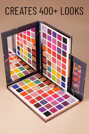 PAC VIBE Shadow X40 Eyeshadow Palette (1.2gm) – Season 1 | 40 Highly Pigmented Shades